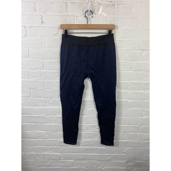 Fabletics Women's Mid-Rise Pull-On Workout Yoga Legging Solid Black Size Large - Picture 1 of 4